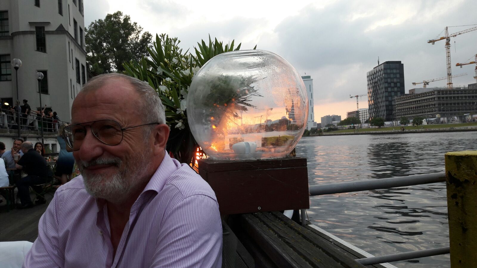 Sonnenuntergang Terrasse